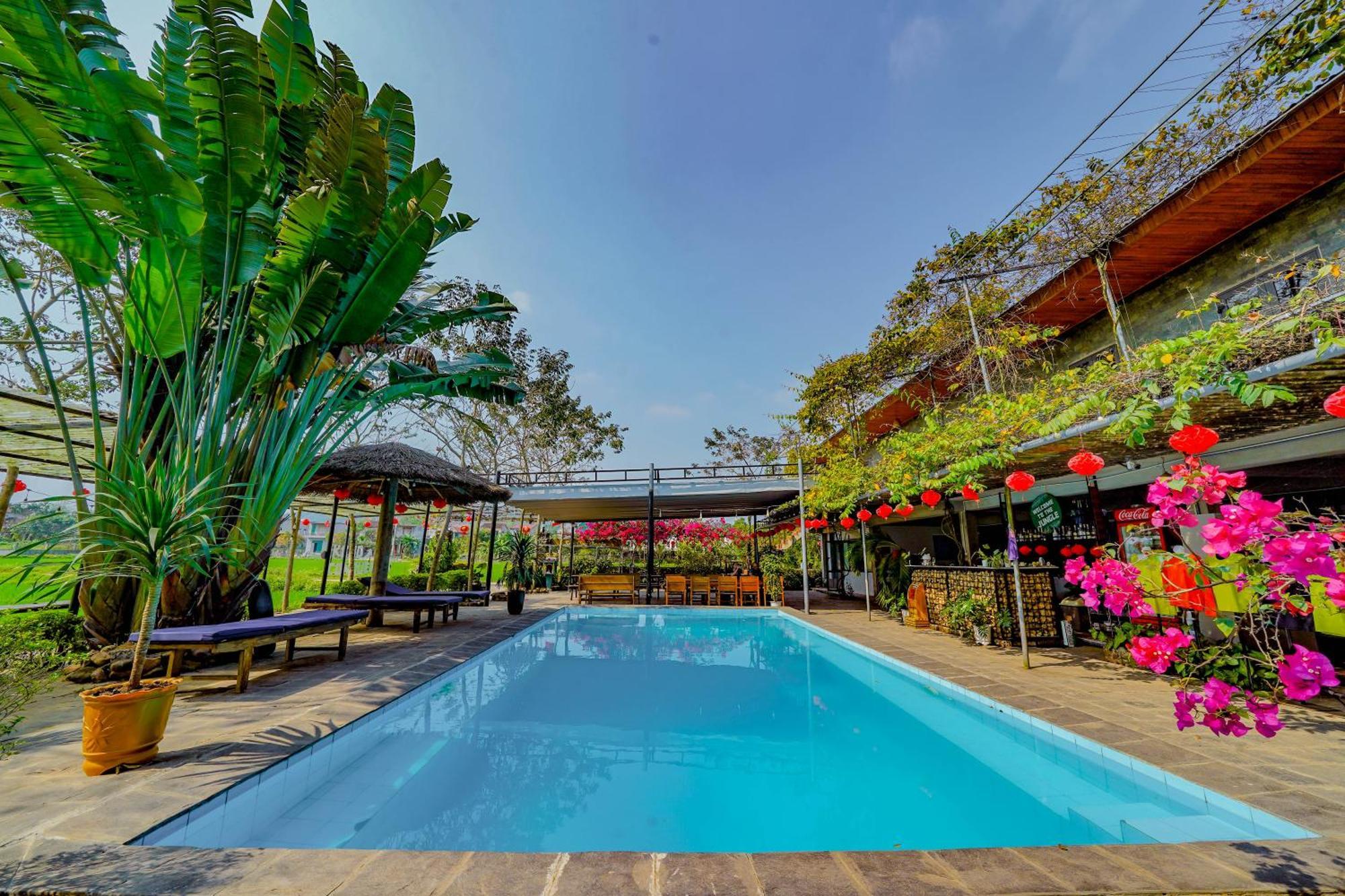 Jungle Boss Travel Lodge Phong Nha Buitenkant foto